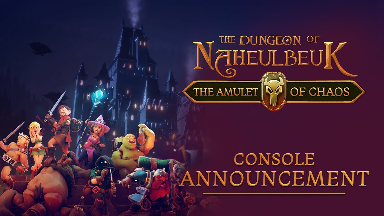 The Dungeon of Naheulbeuk: The amulet of Chaos -  console launch trailer