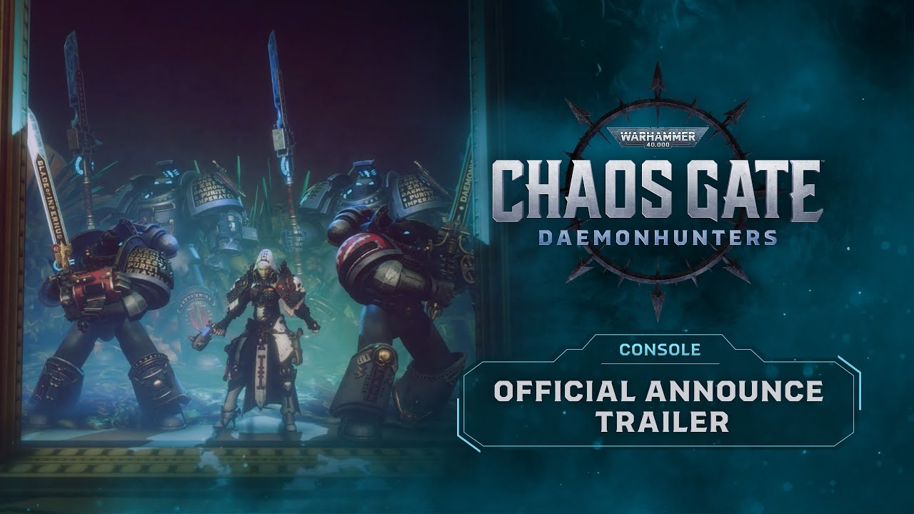 Warhammer 40,000: Chaos Gate - Daemonhunters | Official Console Announce Trailer