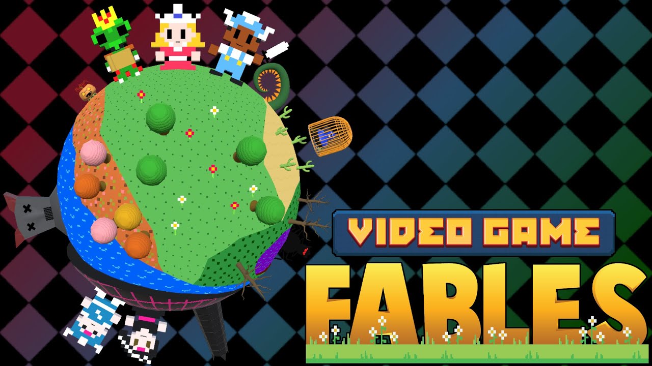 Video Game Fables - Gameplay / Release Date Trailer (Lighthearted indie RPG)