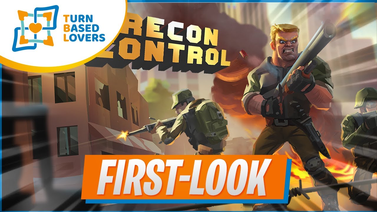 Recon Control | 2d Turn-Based Strategy Game | Gameplay First Look