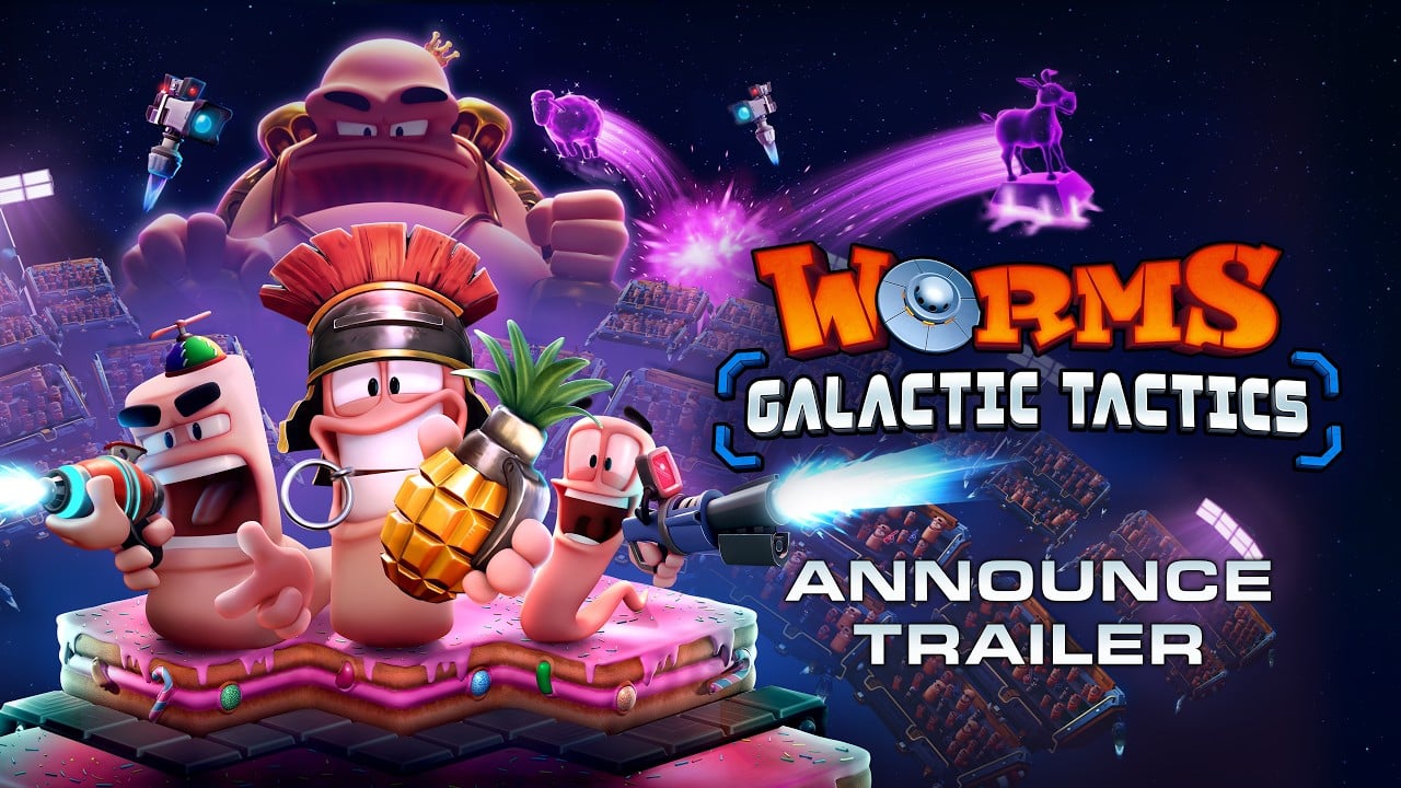Worms: Galactic Tactics | Announce Trailer