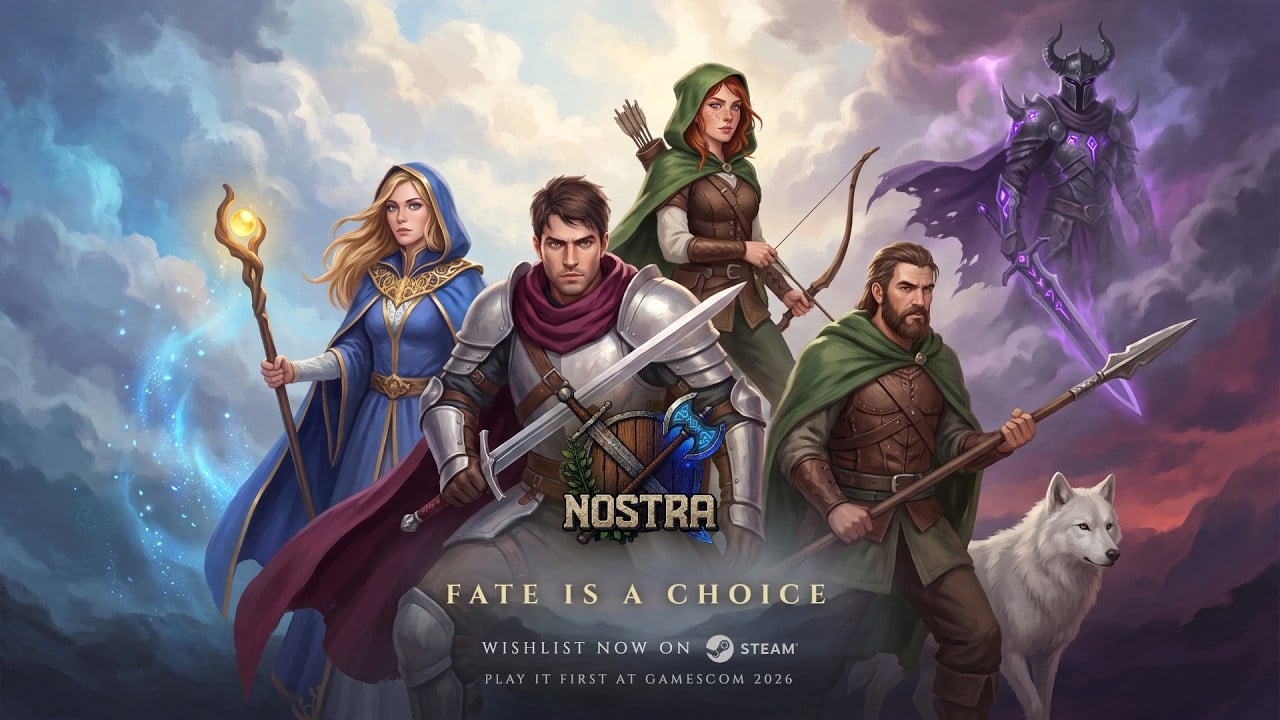 NOSTRA - Official Gameplay Trailer | Dark Fantasy JRPG