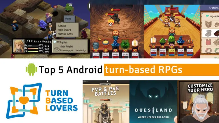 Top 5 Android Turn-based RPGs