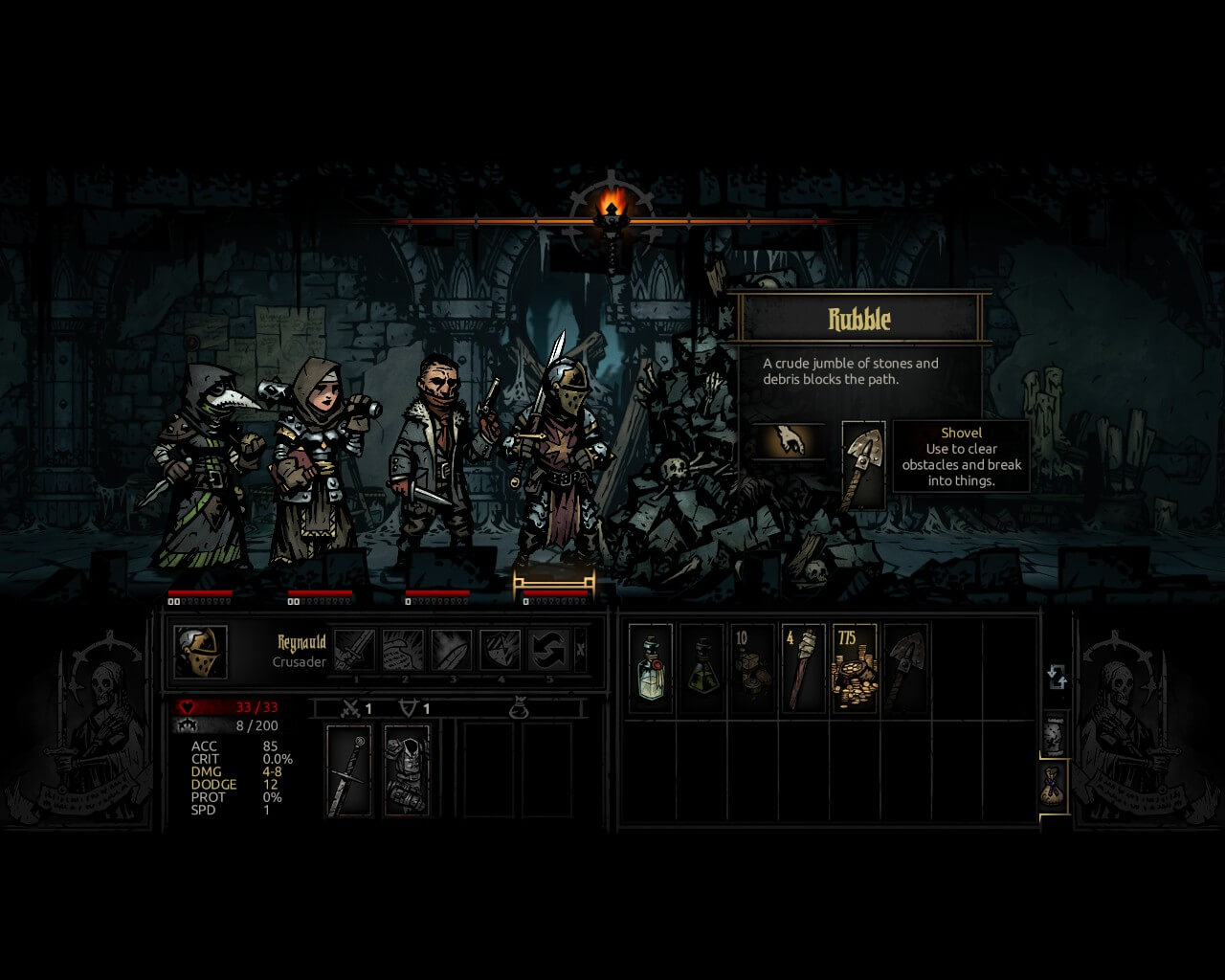 darkest dungeon character base