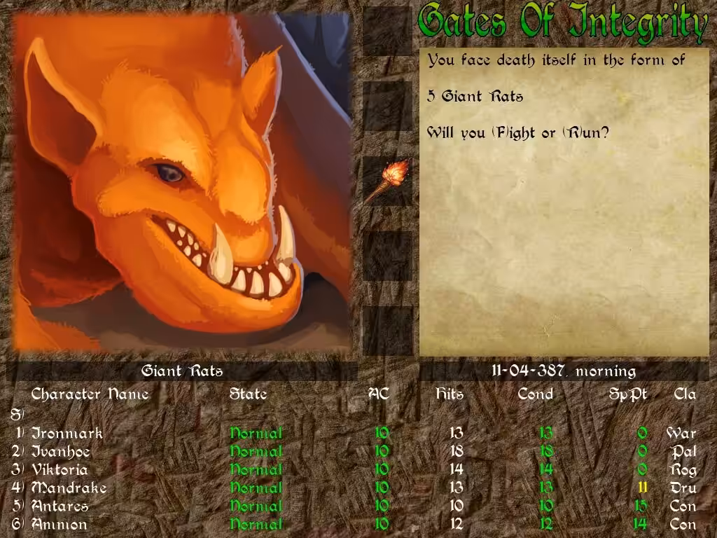 Gates of Integrity RPG