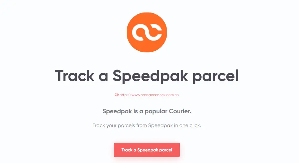 Track a Speedpak