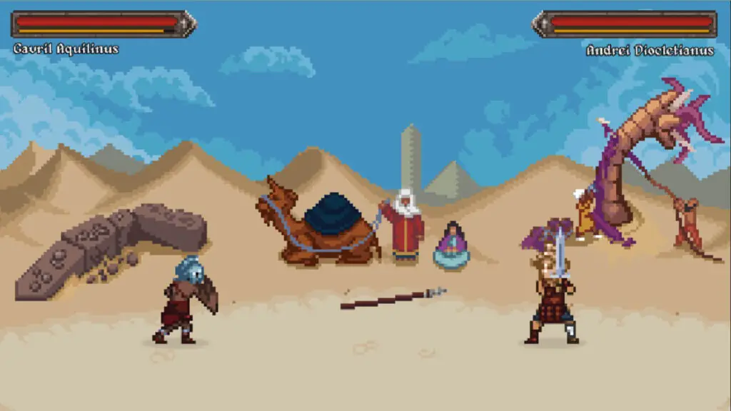 Gods of Sand Pixel Art PC Game