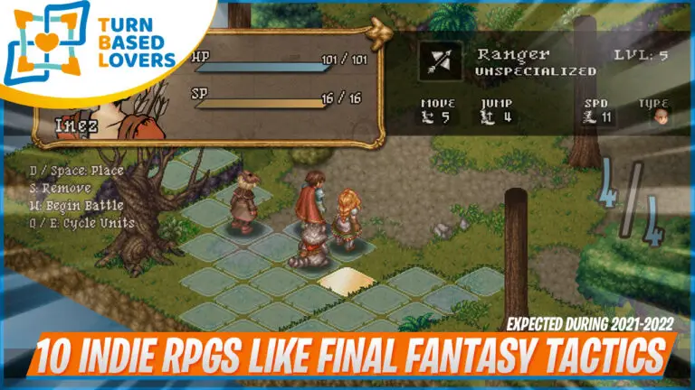 10 forthcoming games inspired by Final Fantasy Tactics