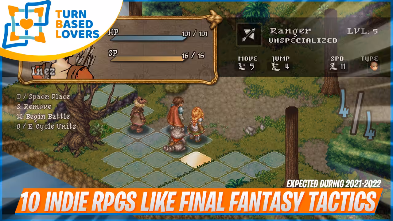 10 Promising RPGs inspired by Final Fantasy Tactics 2021-2022