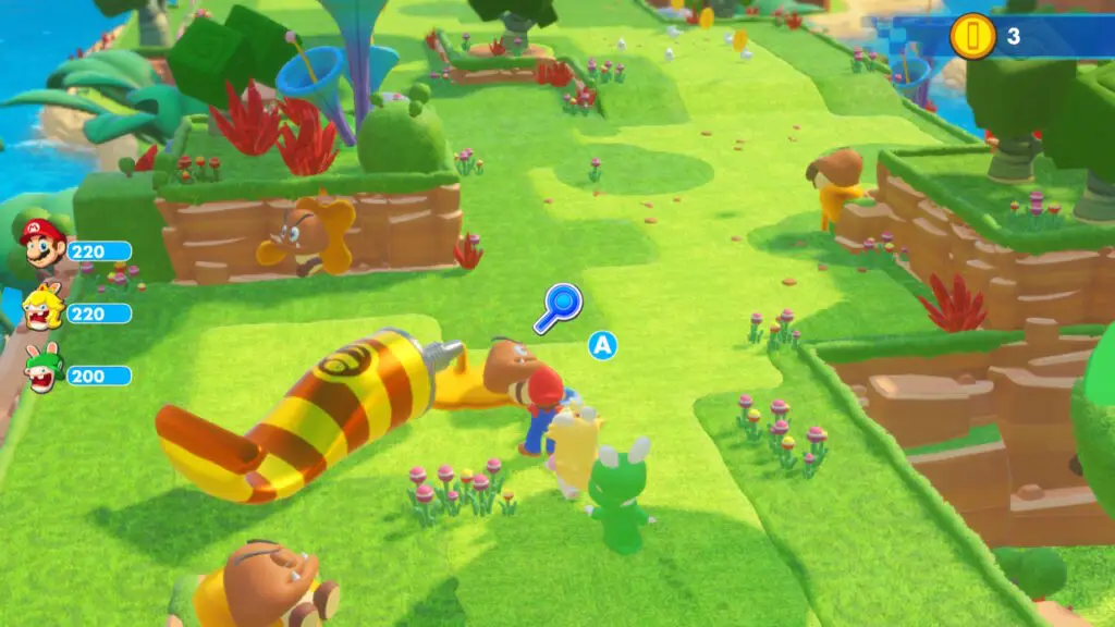 Mario + Rabbids: Kingdom Battle Combat System