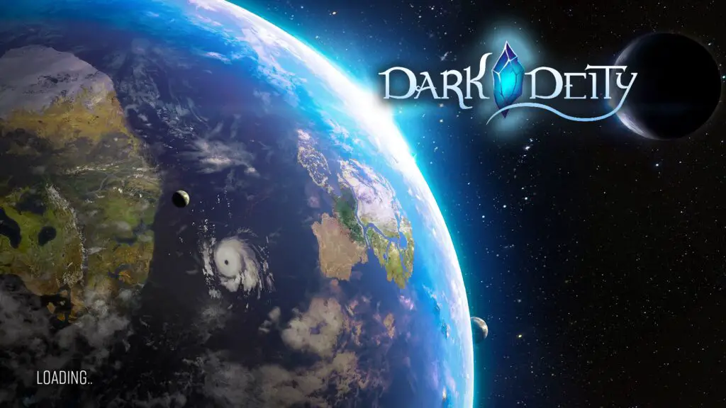 Dark Deity Start Screen