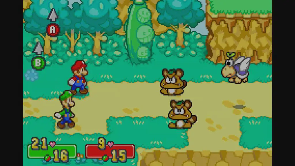 Top gba JRPGs - Mario & Luigi Superstar Saga