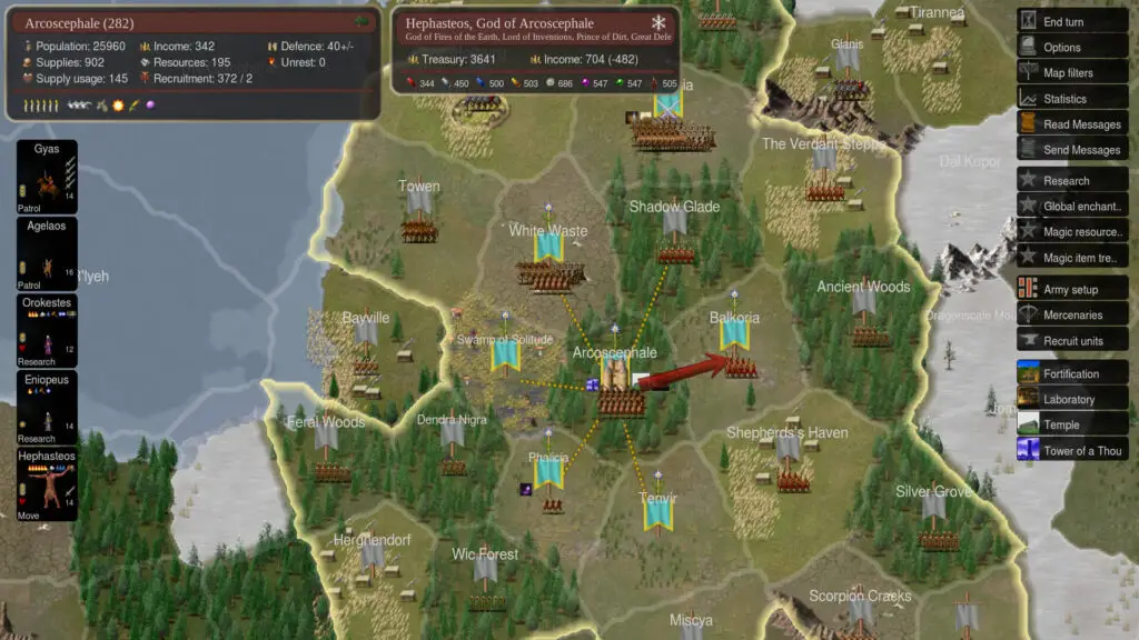 top turn-based strategy games - Dominions
