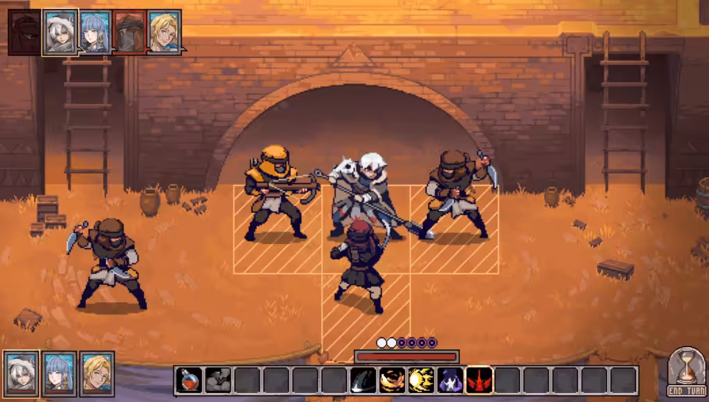 Indie Tactics RPGs 2022 - The White Raven