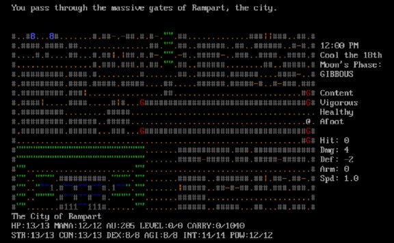 The Classical and modern roguelikes