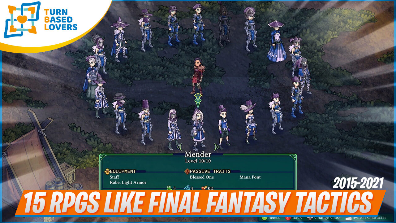 15 RPGs inspired by Final Fantasy Tactics