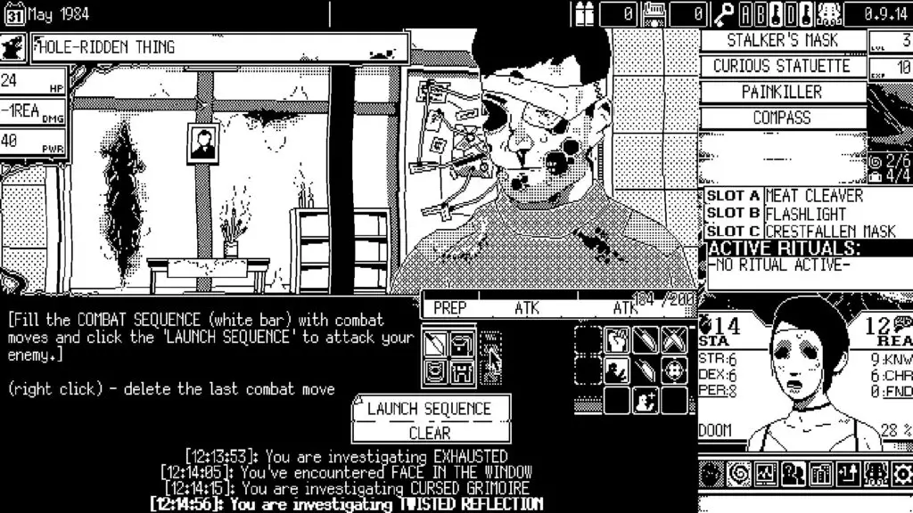 Turn-Based RPG - World of Horror