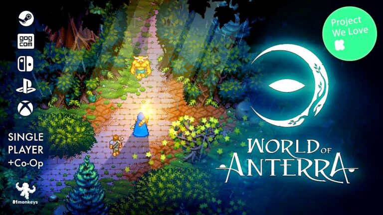 Brand New Pixelated RPG World of Anterra now on Kickstarter