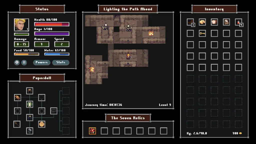 2D Pixel Art Dungeon Crawler The Crazy Hyper-Dungeon Chronicles ...