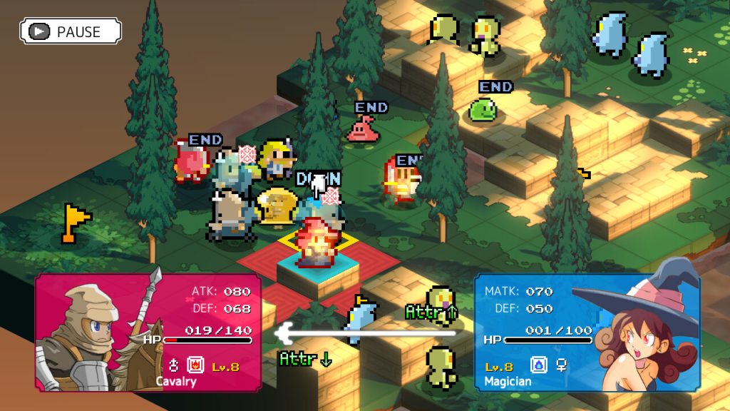 Great Ambition of the SLIMES - Gameplay Screenshot