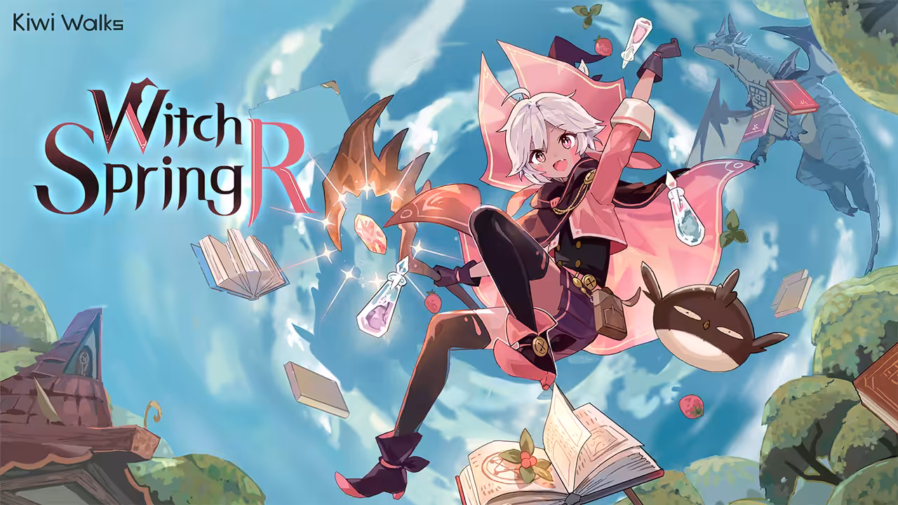 WitchSpring R Key Art