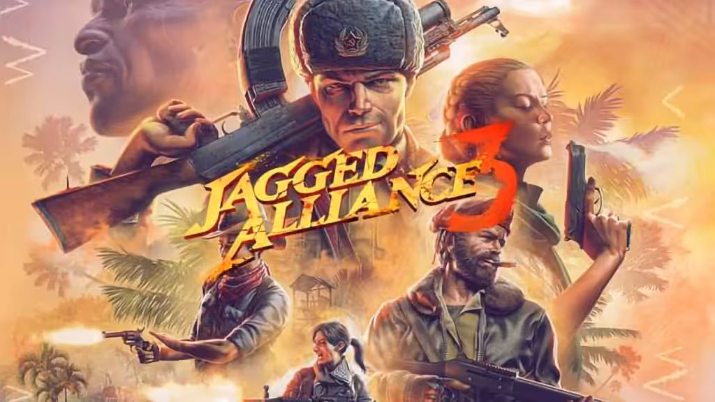 Jagged Alliance 3 Key Art