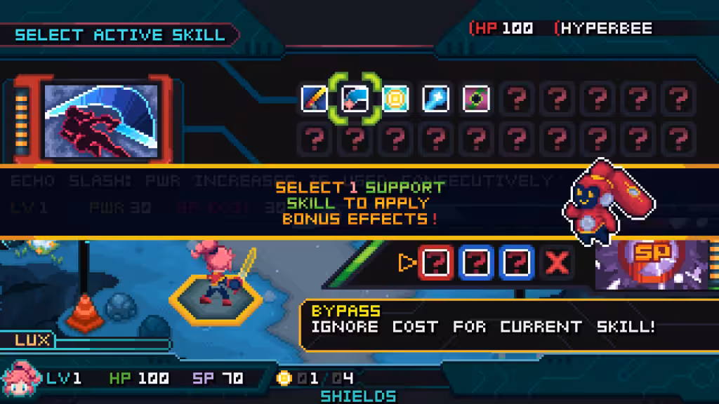 LunarLux Combat:SupportSkill
