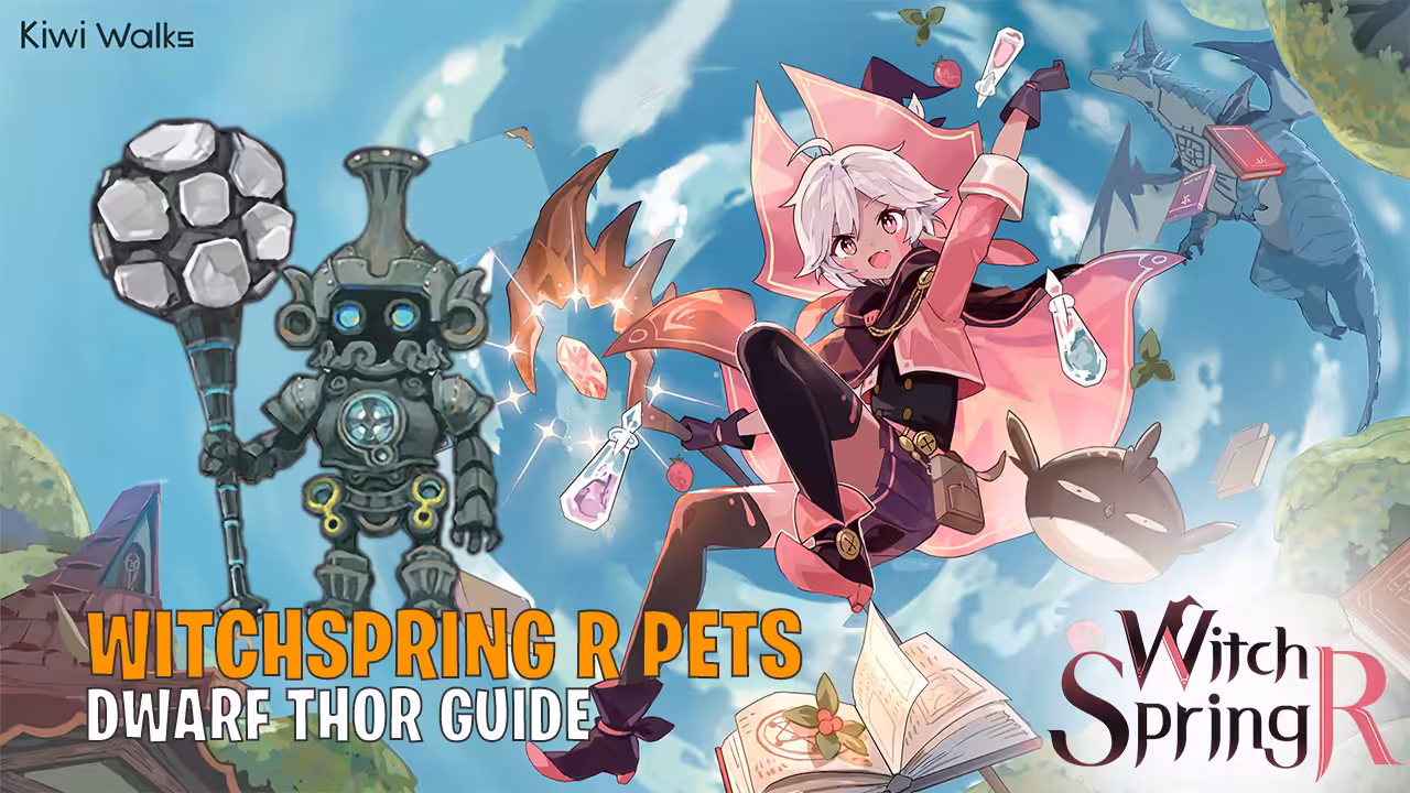 WitchSpring R, Dwarf Thor, Featured Image