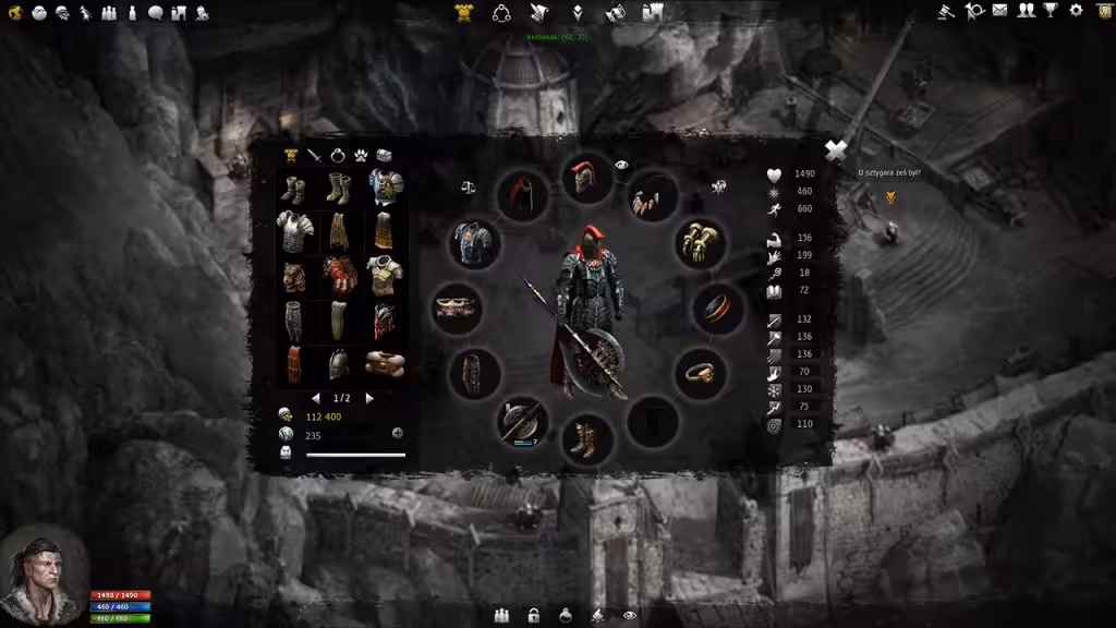 Broken Ranks, Inventory