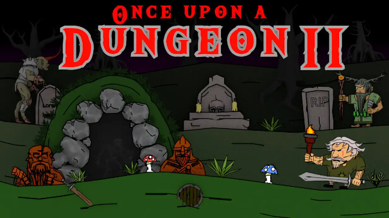 Once Upon A Dungeon II, Key Art