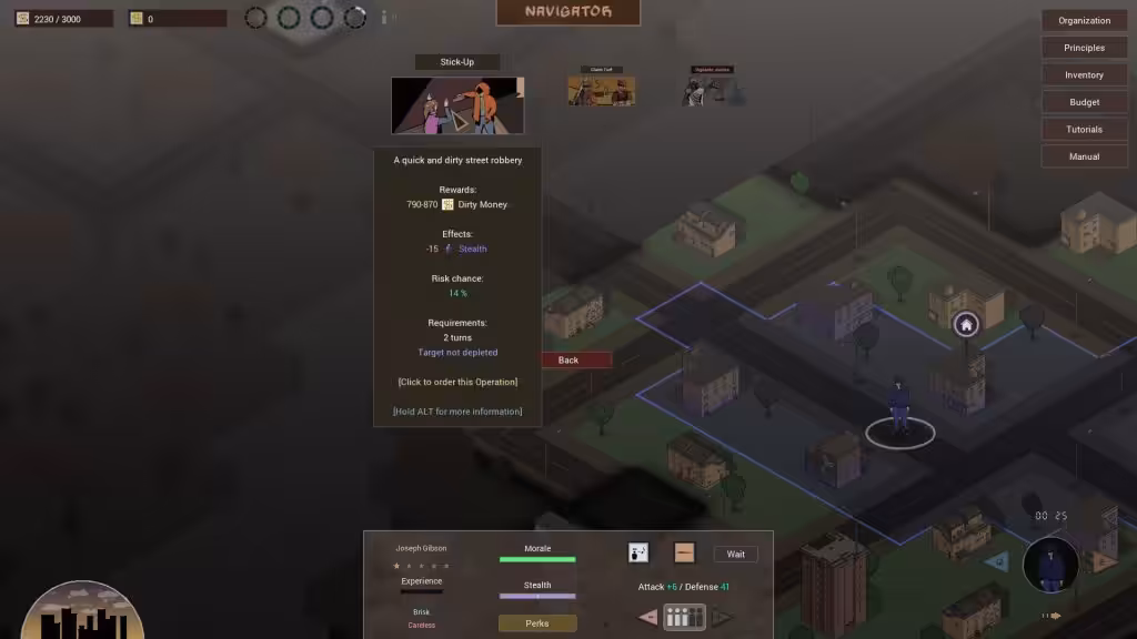 All In The Game: Crime Strategy