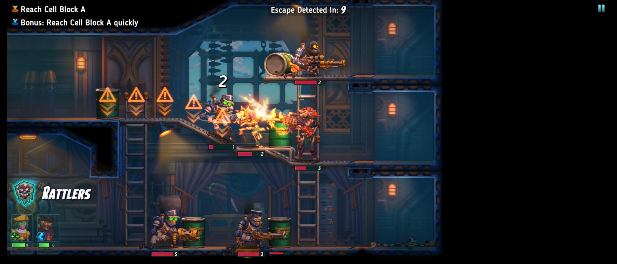 Steam-боты, глупые шляпы и тактические сражения: SteamWorld Heist II – обзор