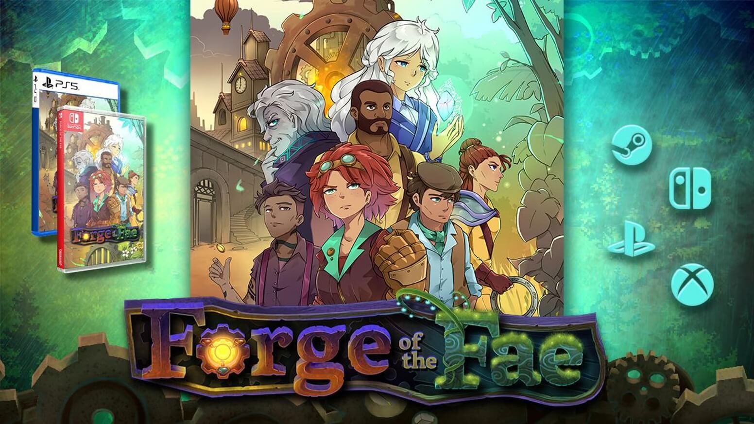 Datadyne lanza Kickstarter para el JRPG por turnos Forge of the Fae