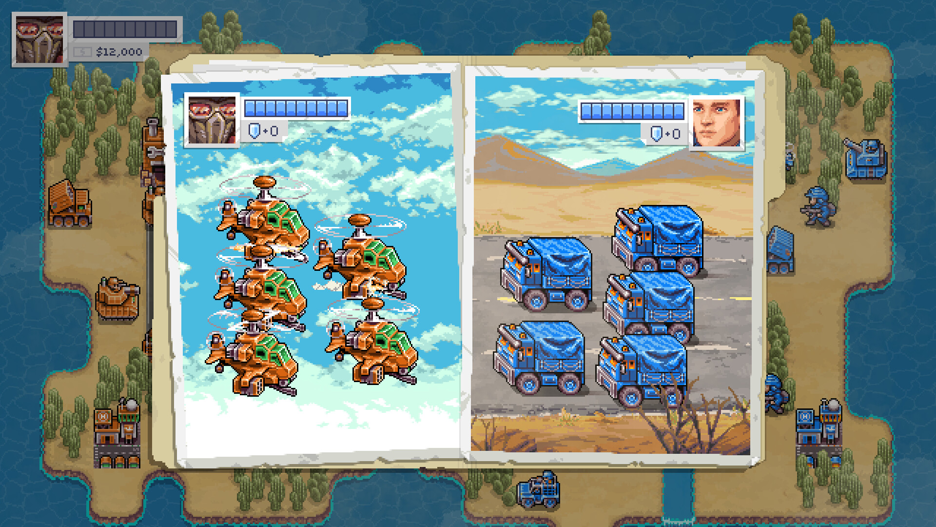 Warside в стиле Advance Wars — обзор с новым трейлером