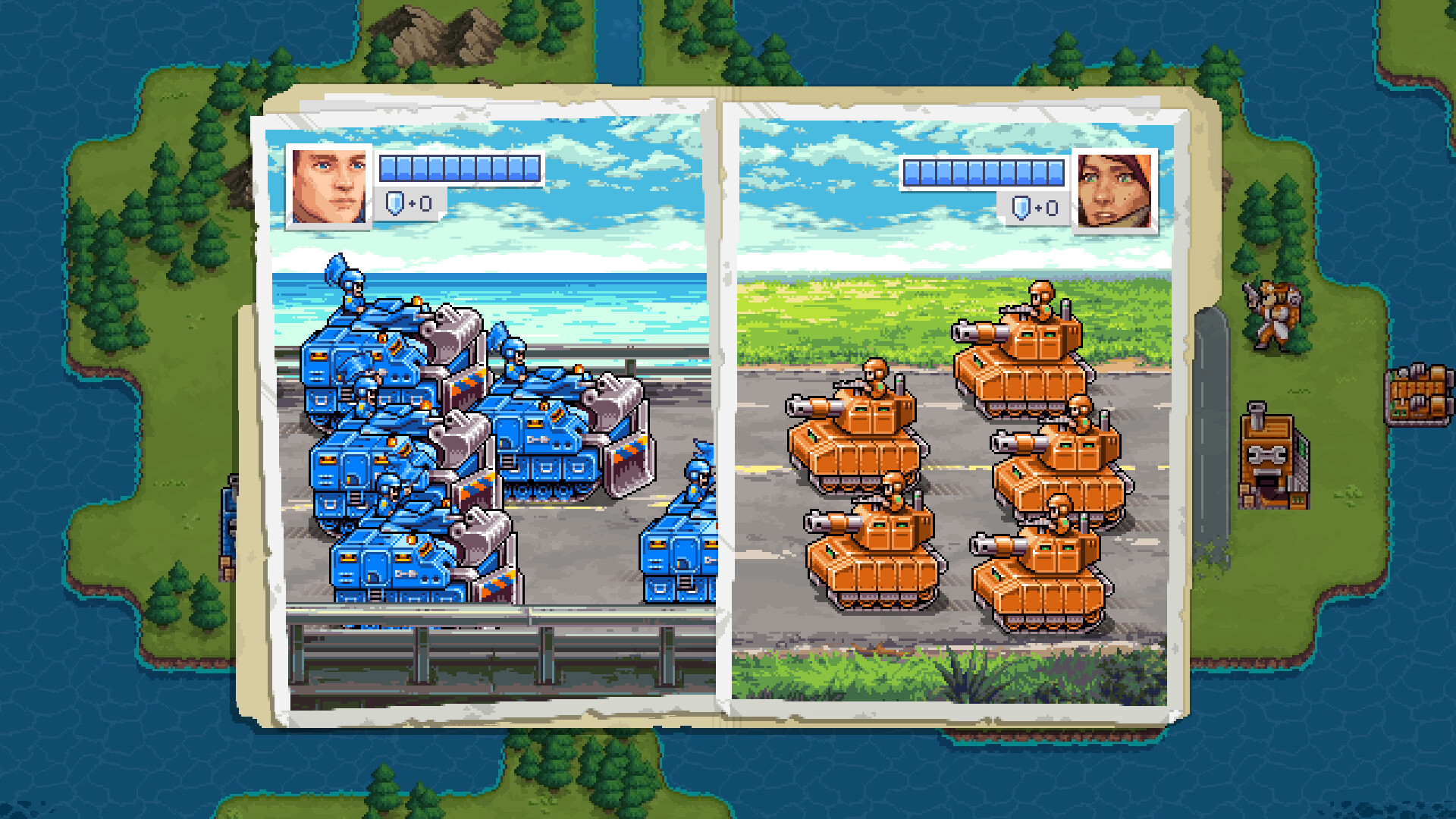 Warside в стиле Advance Wars — обзор с новым трейлером