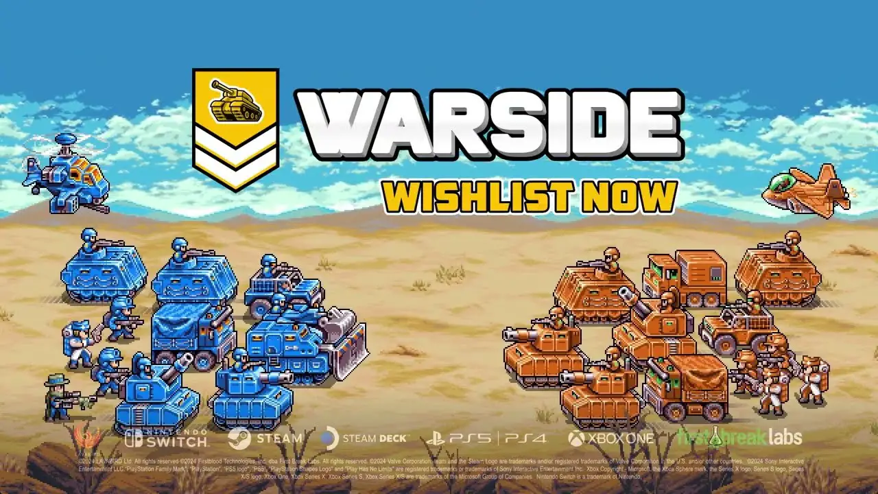 Warside в стиле Advance Wars — обзор с новым трейлером