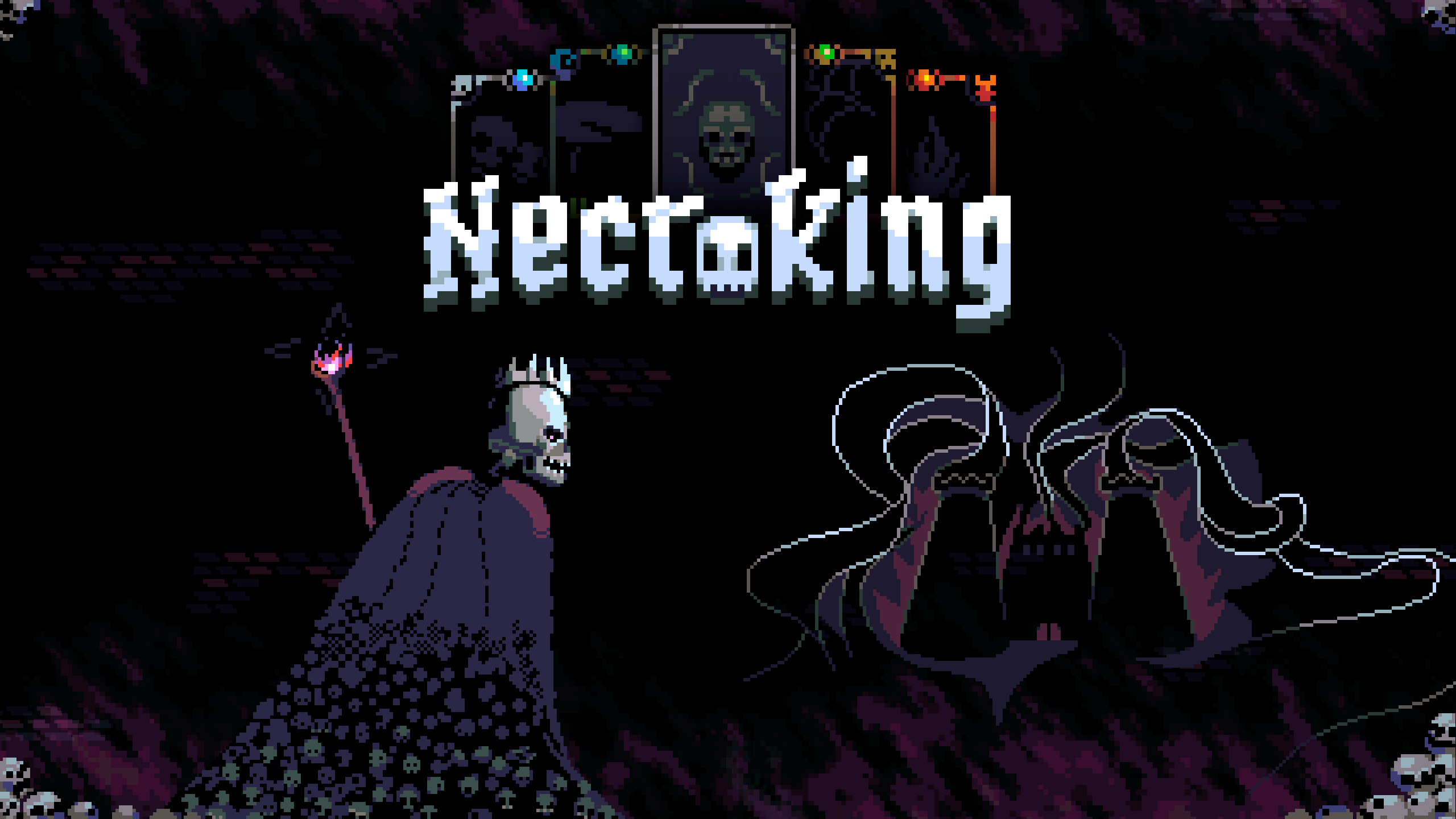 Станьте некромантом в Pixelated Roguelite Necroking – обзор