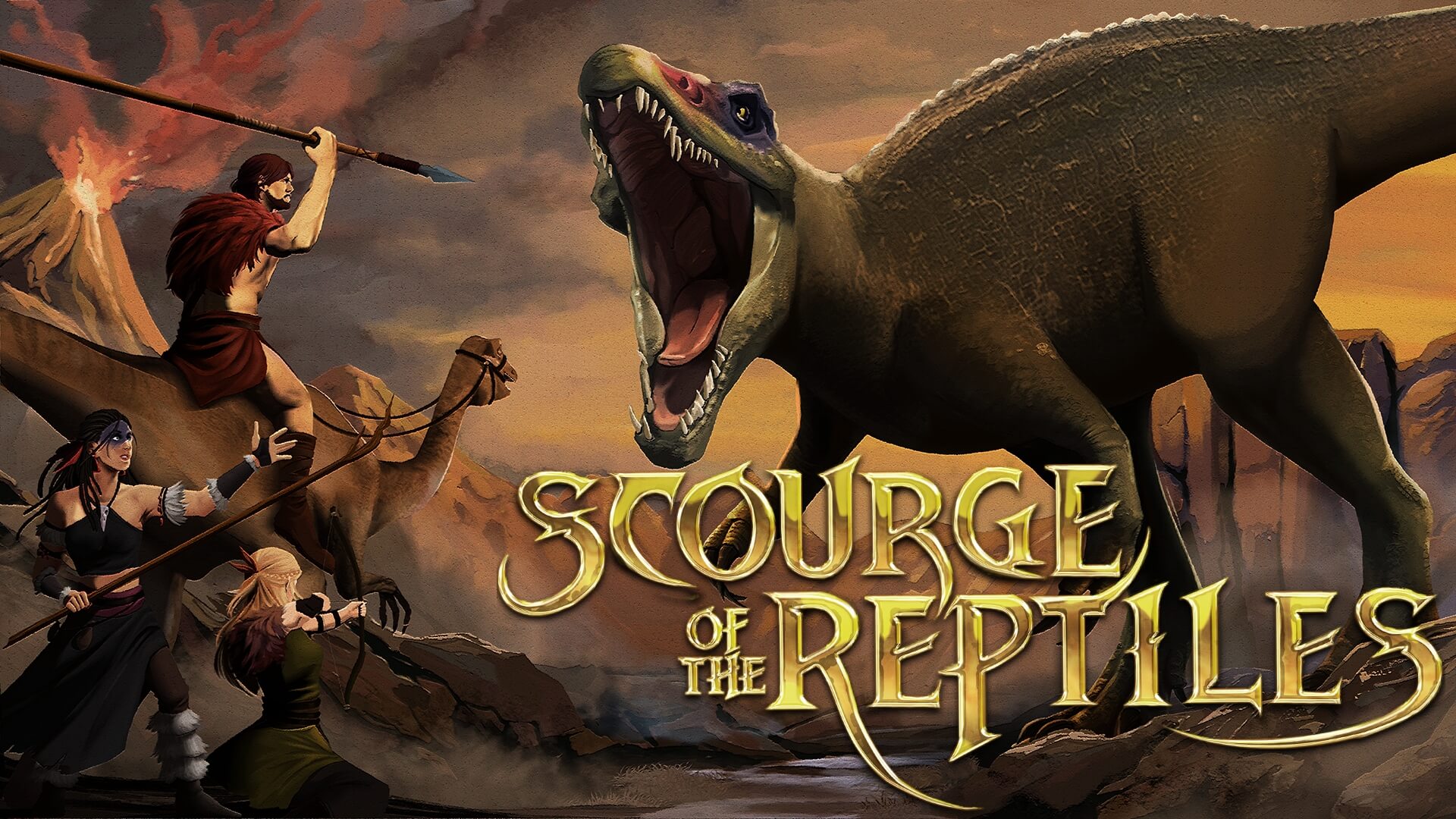 Анонсирована партийная тактическая CRPG Scourge of the Reptiles — обзор