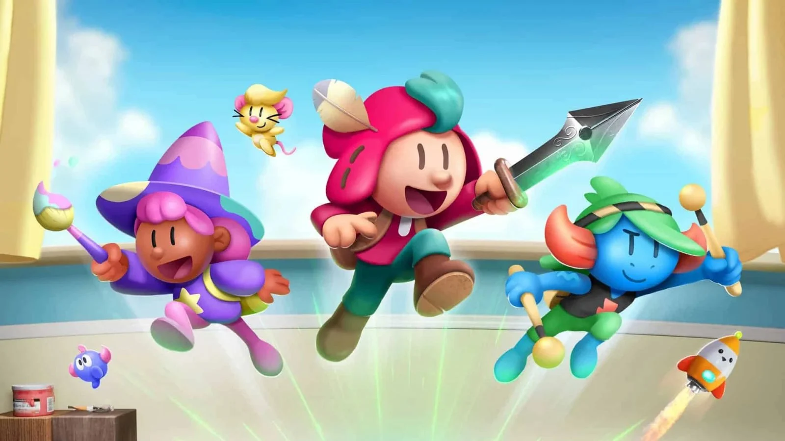 Super Mario se encuentra con Legend Of Zelda en el juego de rol 2D-3D The Plucky Squire: fecha de lanzamiento y tráiler del juego