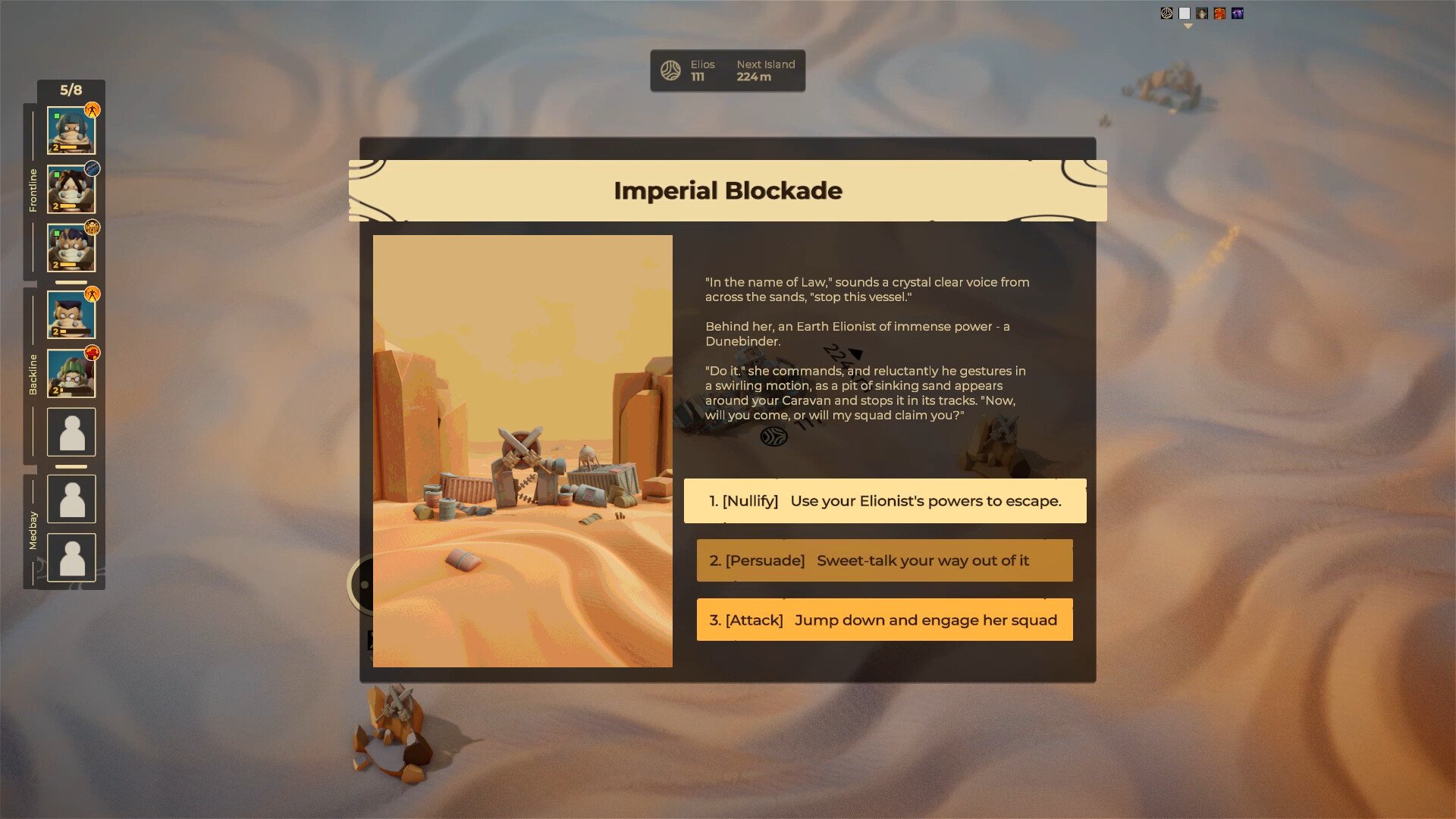 Tactical Roguelite Dunebound Tactics Announced