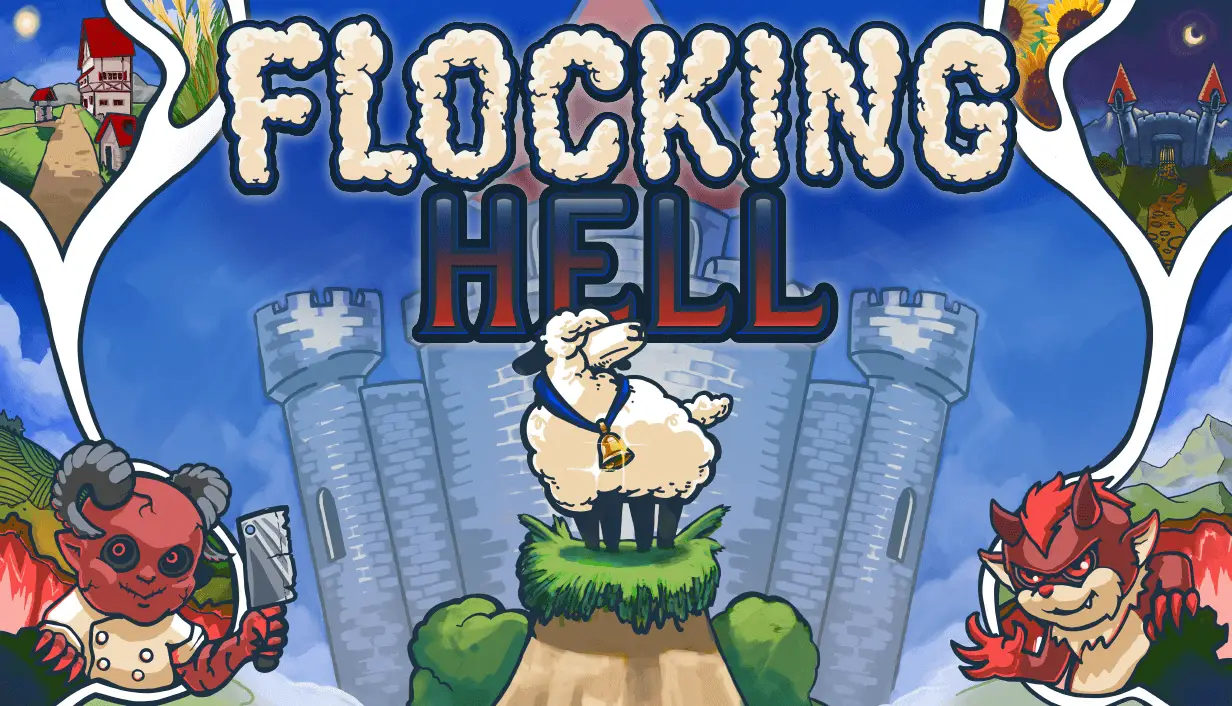 Protect Your Pasture From Demonic Legions In Strategy roguelite Flocking Hell