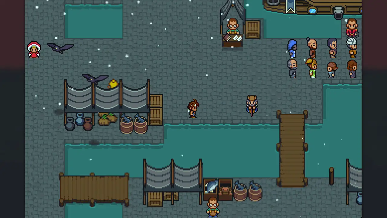 Robots, Humans And Everything In Between in Old-School JRPG Frameland: A Binary Tale