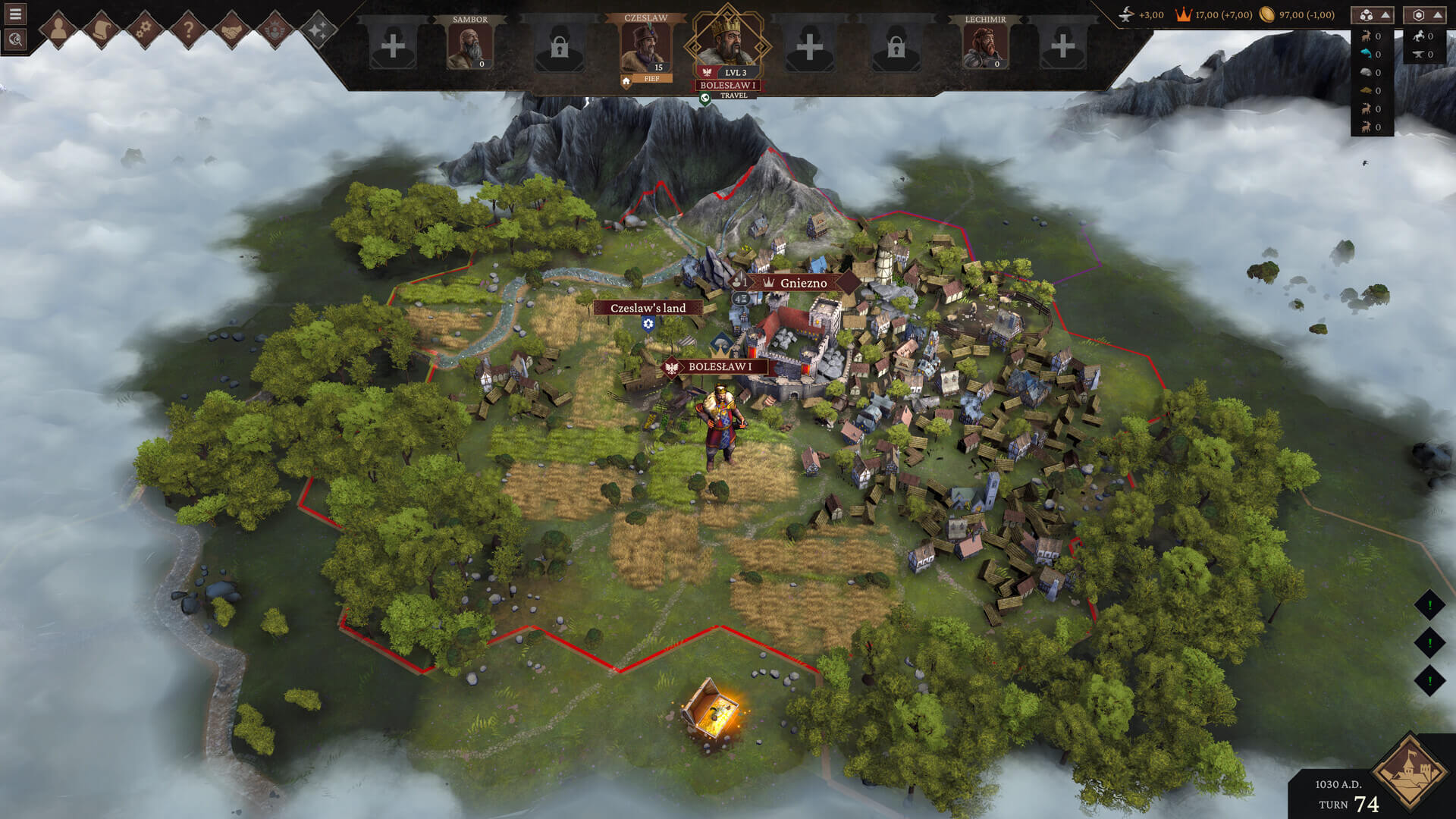 Civilization y Crusader Kings se fusionan en el nuevo juego de estrategia 4X Liegecraft