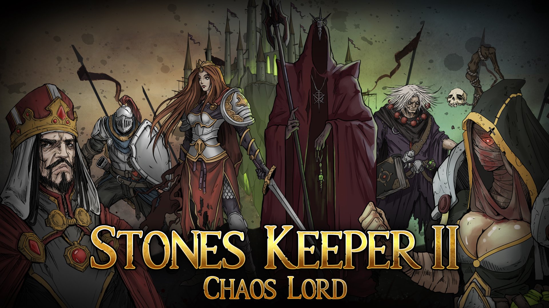 Tactical Strategy Sequel Stones Keeper II: Chaos Lord Announced – Overview