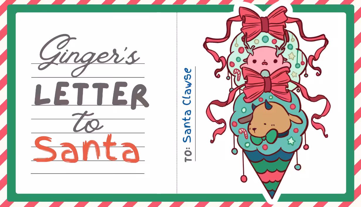 Ginger's Letter to Santa RPG Overview