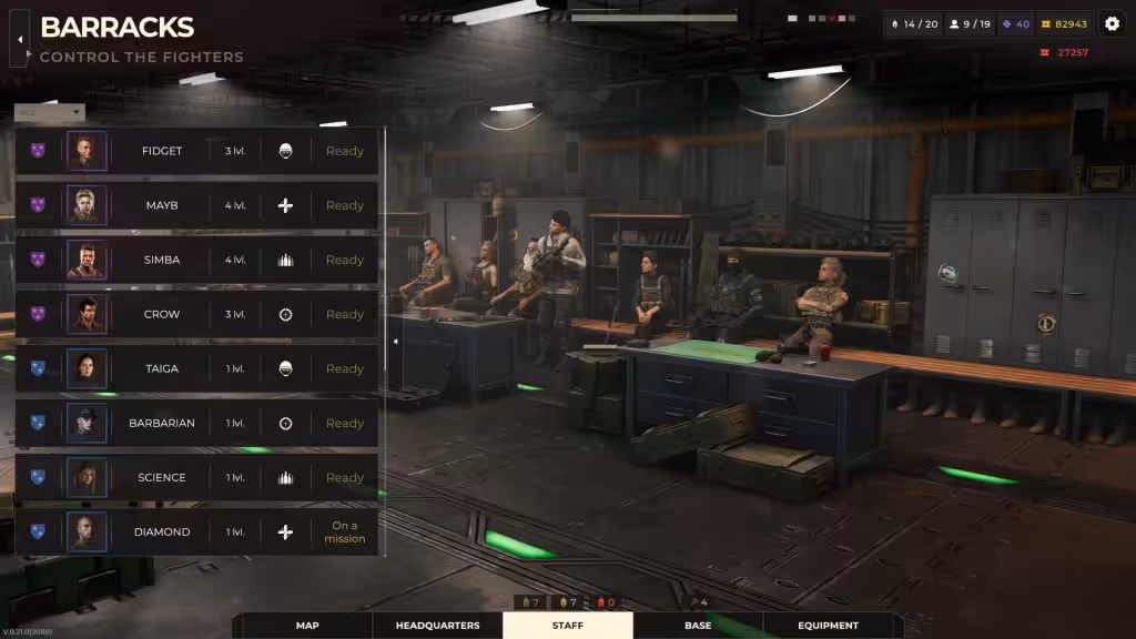 Warhounds Tactical RPG Barracks