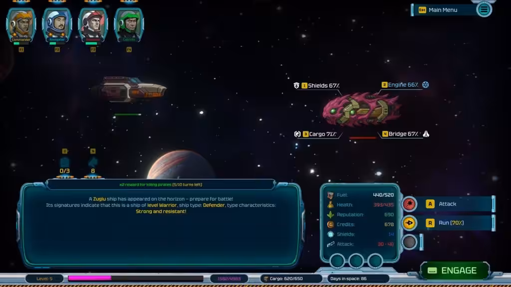 Combat system