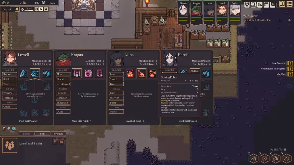 Dungeon Settlers Characters