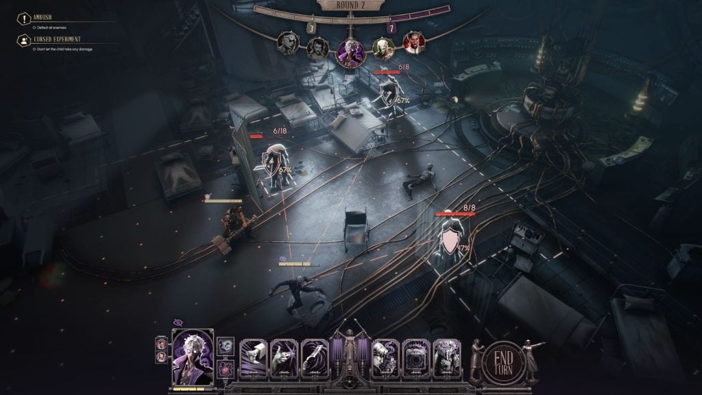 WANE Combat Screen