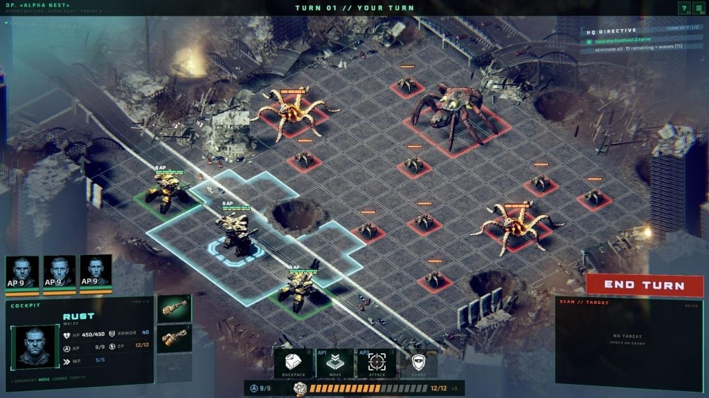 Exodus Core Strategy RPG
